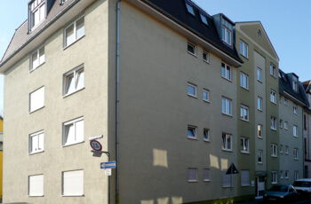 Glaserei Simon - Mehrfamilienhaus mit PVC - Fenstern