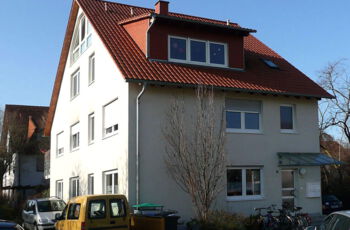 Glaserei Simon - Mehrfamilienhaus mit PVC - Fenstern