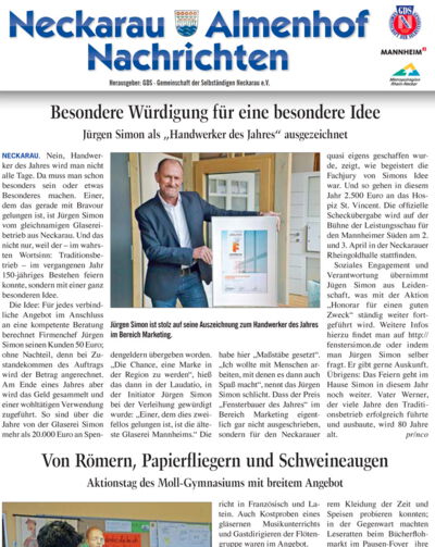 Neckarau Almenhof Nachrichten 2016
